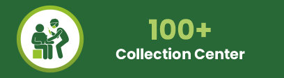 100 Plus Collection Centers